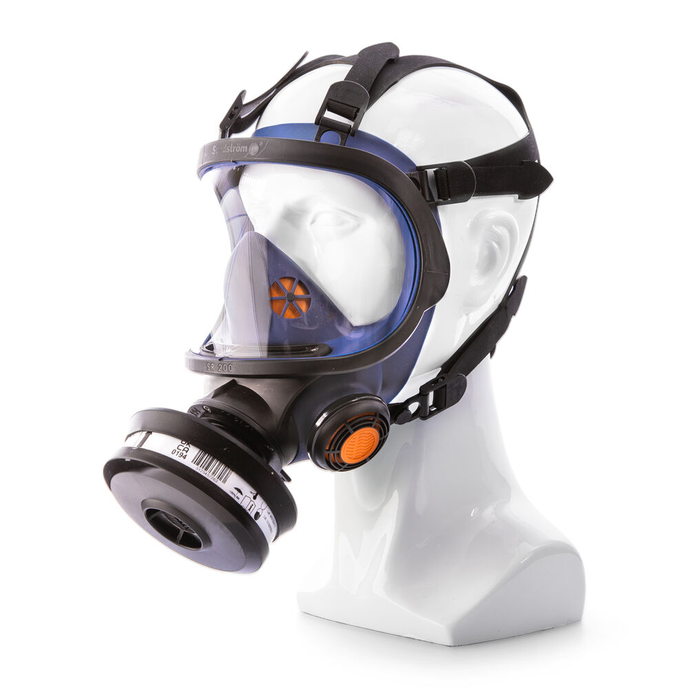 [SR 200 FULL FACE MASK GLASS, RUBBER] Sundström H01-1312GI