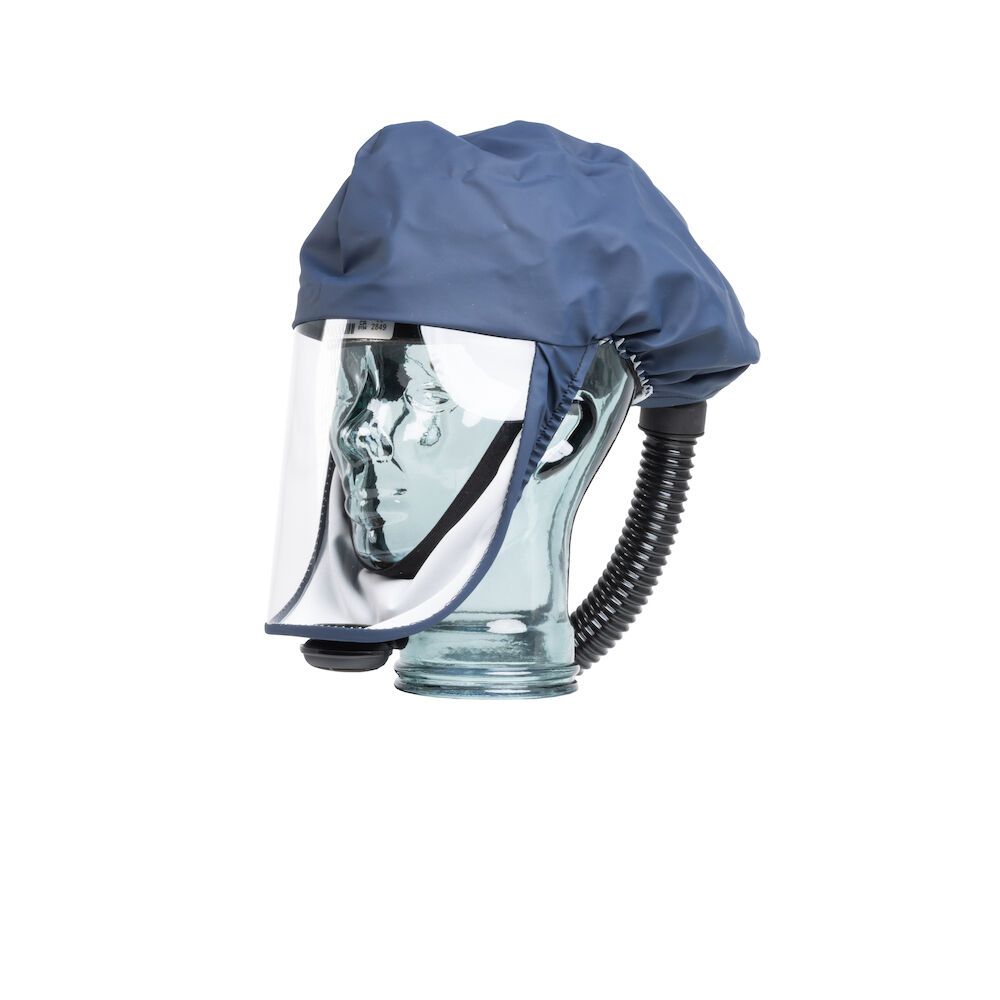 Respiratory protective hood - SR 520 series - Sundström Safety AB - PVC / work / breathable