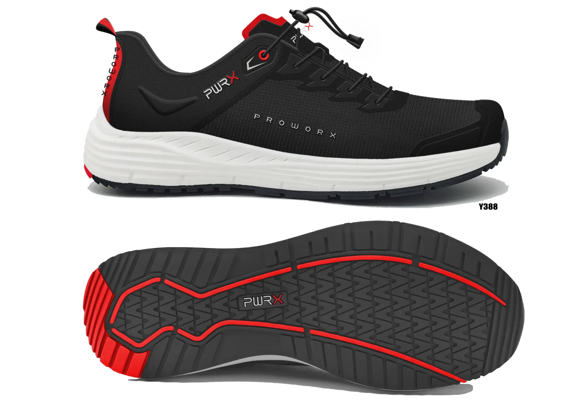 [X103-Morrison S3-37] PWRX - X103-Morrison S3 Safety Shoes (37)