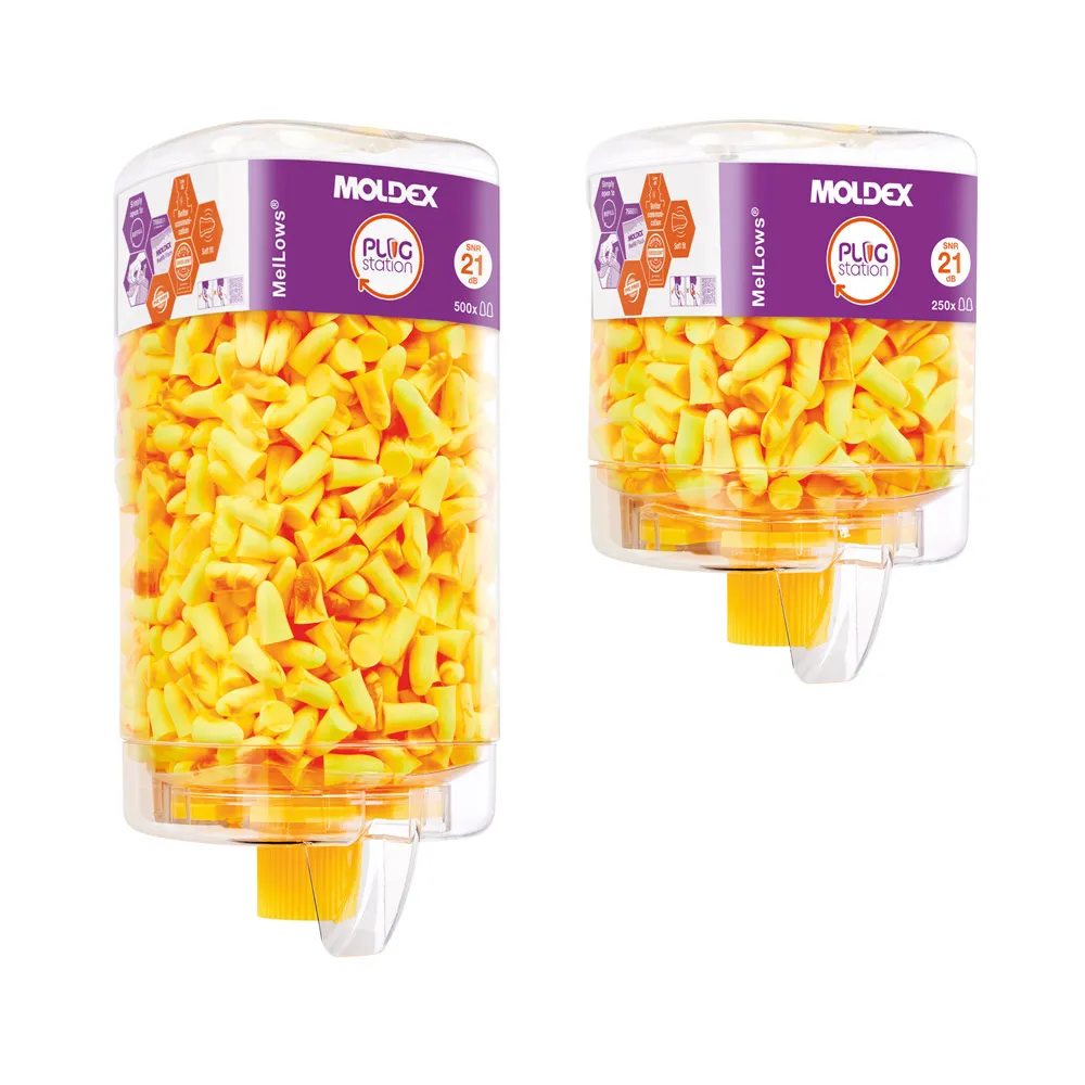 [775001] 775001 Moldex Pura Fit Large ear plugs for station - 500 pairs