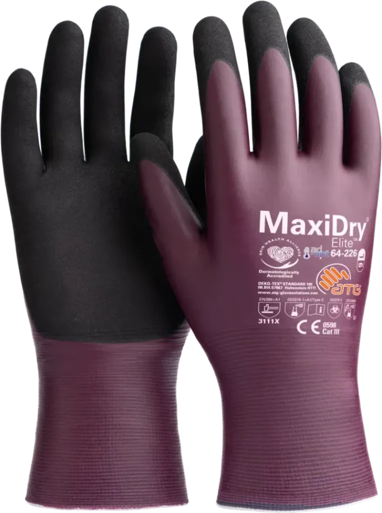 ATG MaxiDry Elite 64-226 Fully dipped Gloves