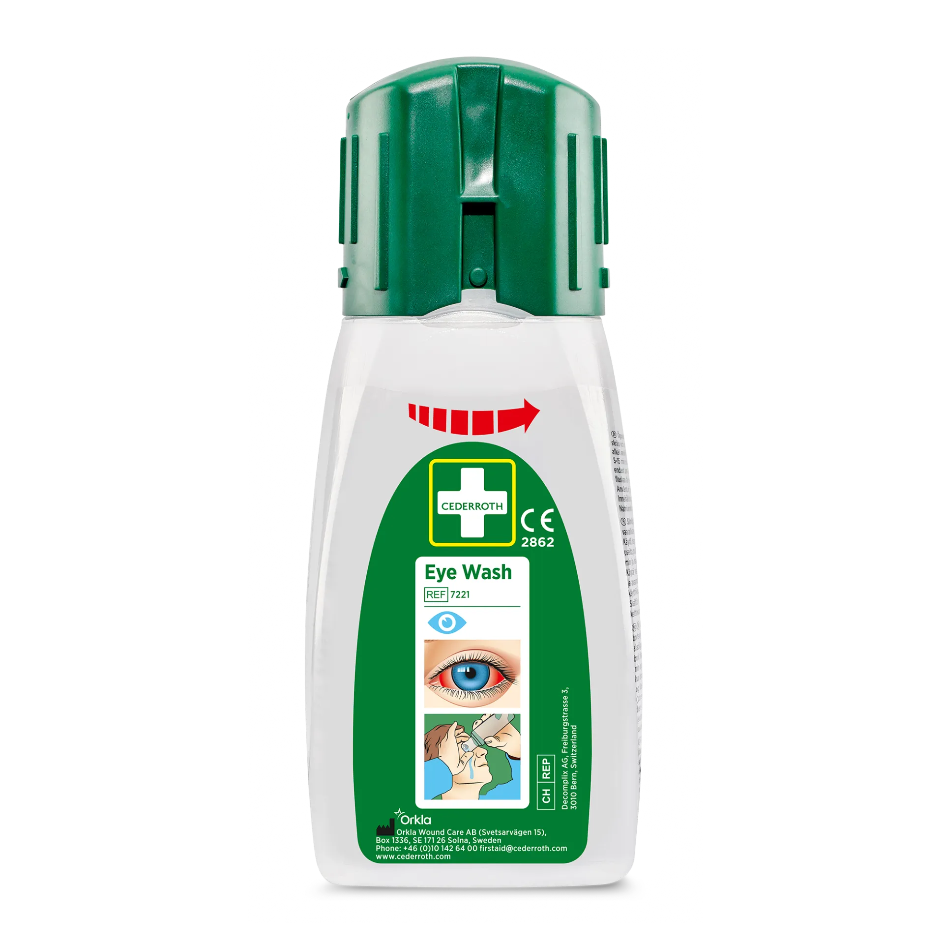 1002307 Cederoth eye wash pocket