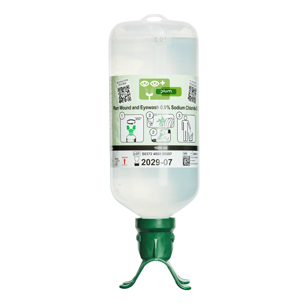 4800 Plum Wound and Eyewash 0.9% Sodium Chloride DUO